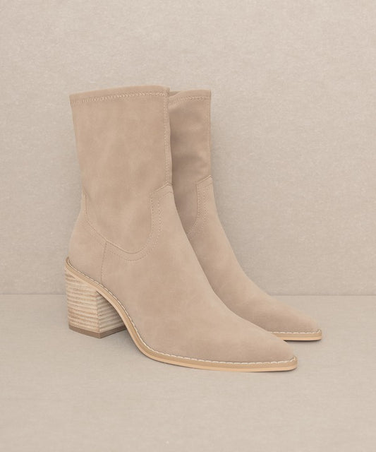Tailored Ankle-Hug Boots