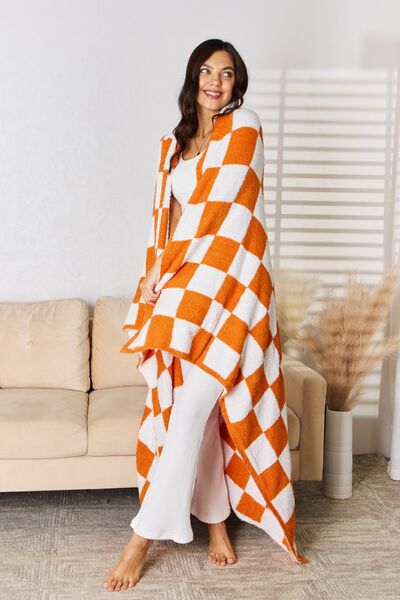 Cozy Checkered Blanket